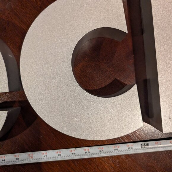 🧱 Industrial Metal Sign Letters – “Tech” – Sell as Set or Individually - Picture 7 of 11